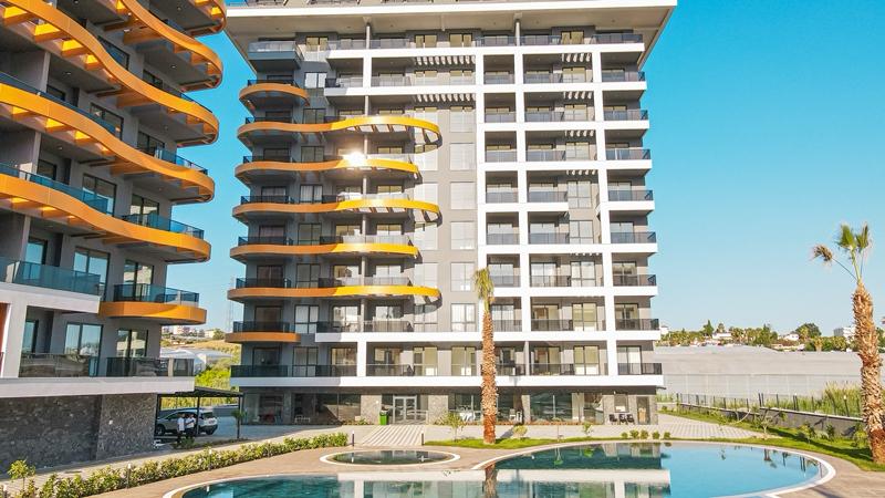 Апартаменты 1+1 на краю соснового леса, Авсаллар - Фото 3