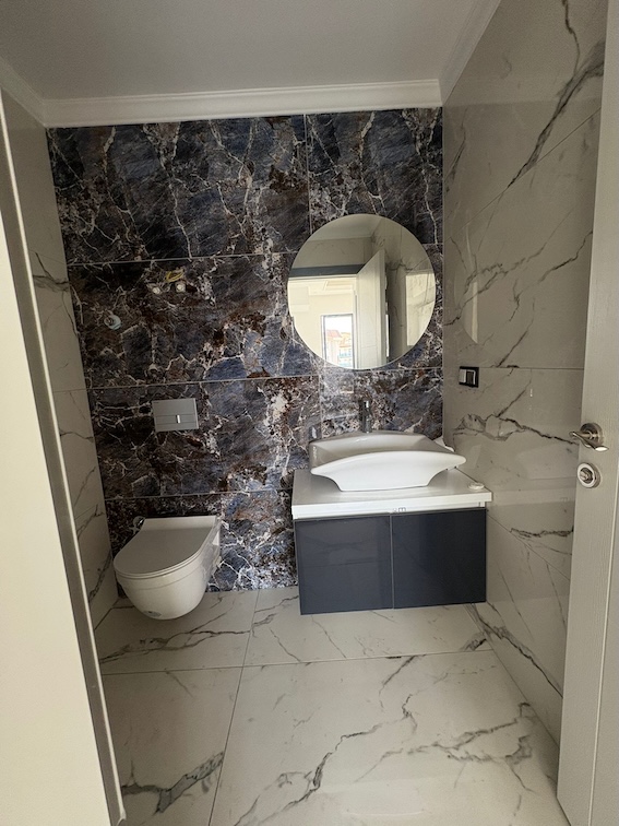 Недорогая квартира 1+1 в Кестеле, Алания - Фото 17