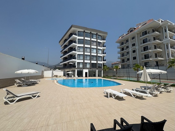 Недорогая квартира 1+1 в Кестеле, Алания - Фото 1