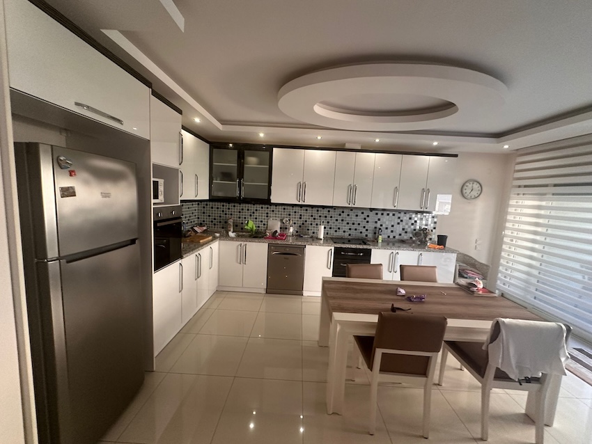 Шикарная квартира 4+1 в комплексе Konak Tower, Джикджилли - Фото 17