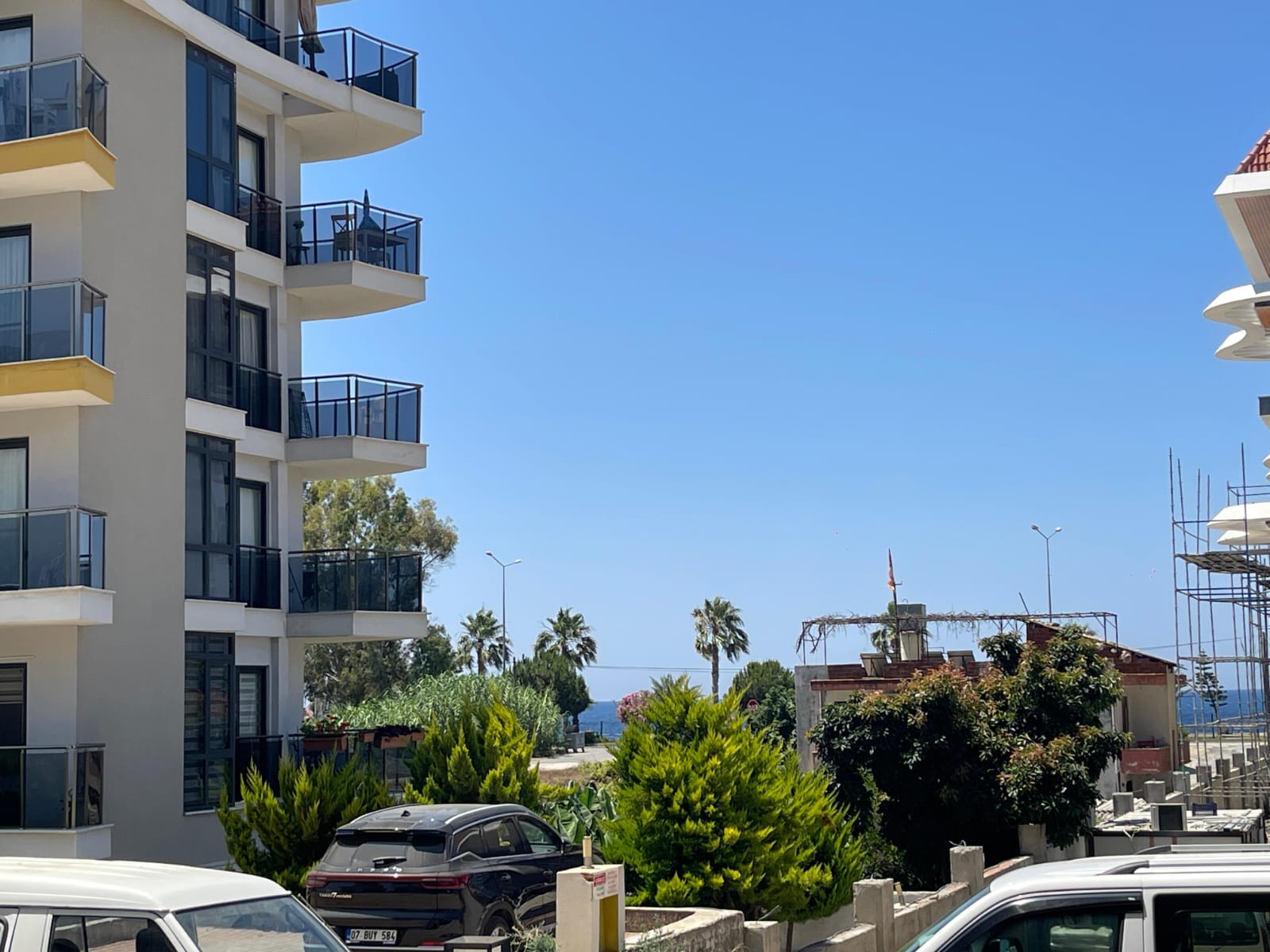 Квартира 1+1 в комплексе Armoni в 100 метрах от моря в Кестеле, Алания - Фото 2