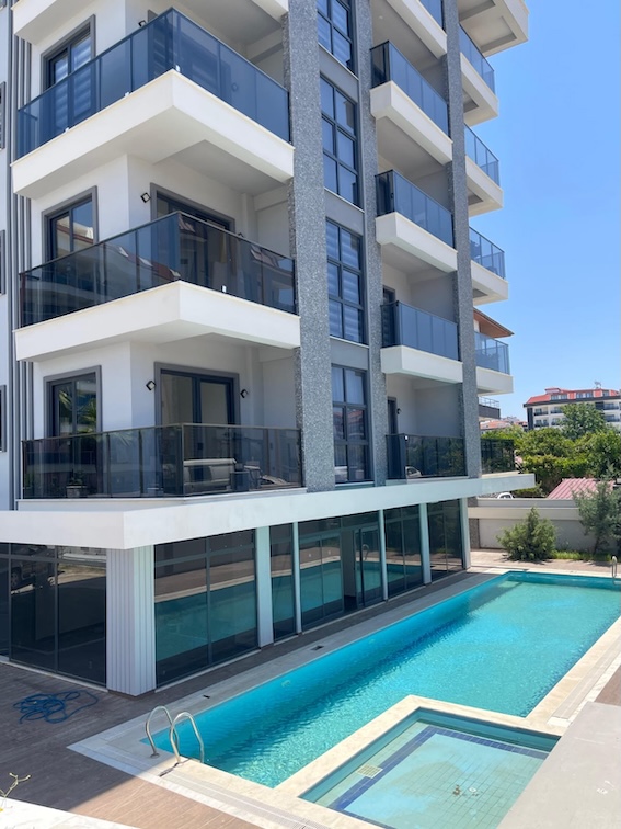 Квартира 1+1 в комплексе Armoni в 100 метрах от моря в Кестеле, Алания - Фото 5