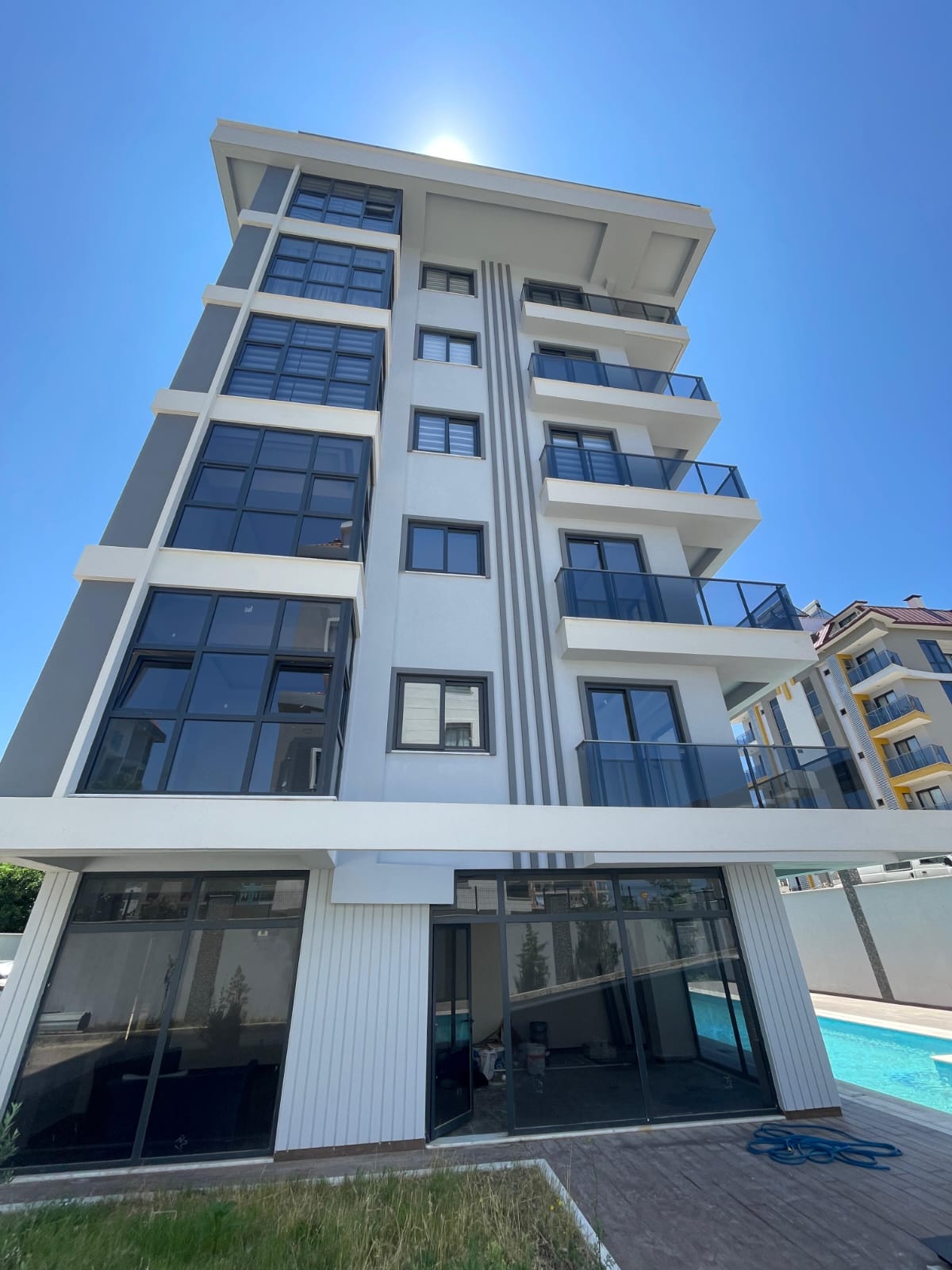 Квартира 1+1 в комплексе Armoni в 100 метрах от моря в Кестеле, Алания - Фото 6