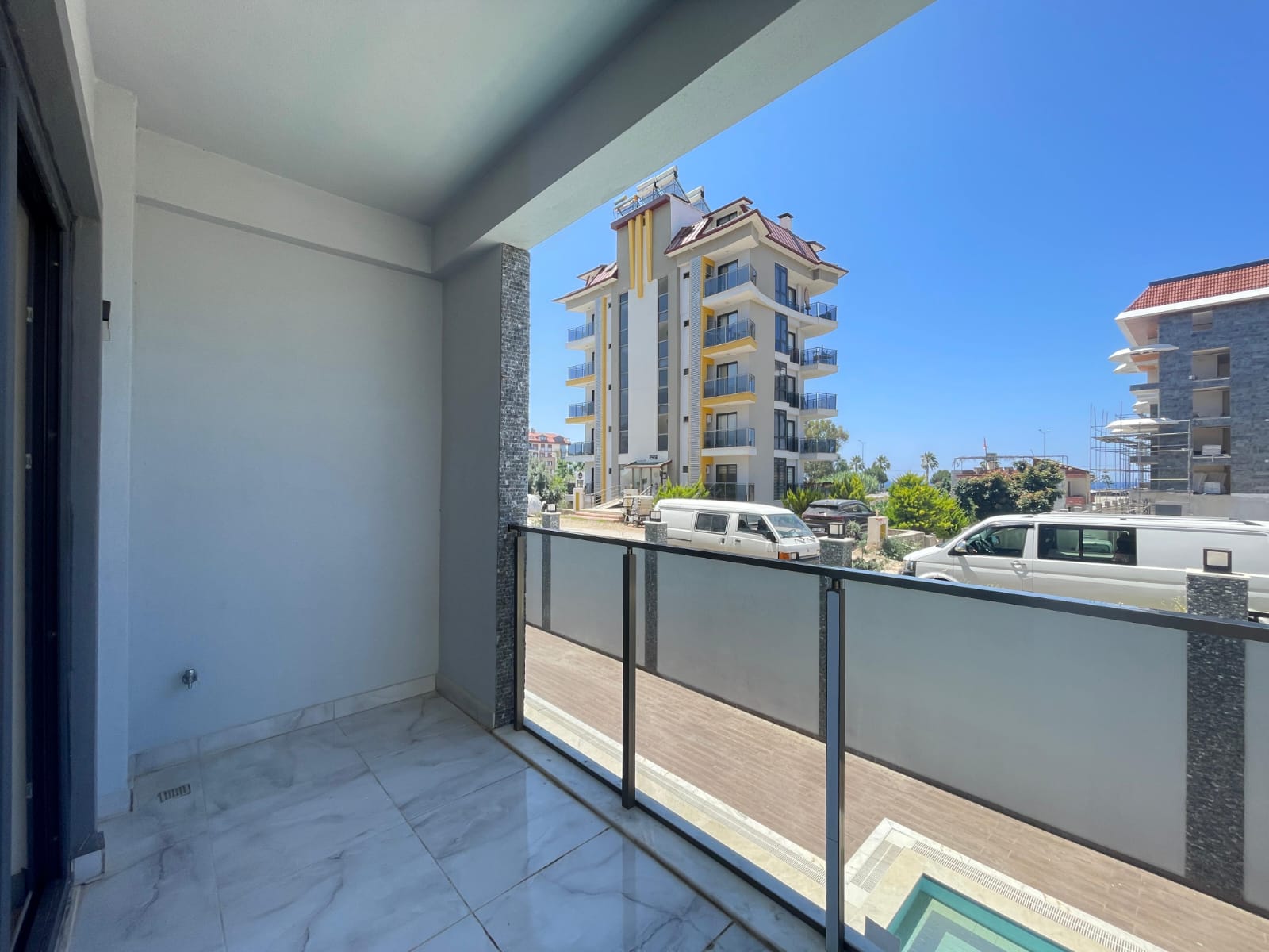 Квартира 1+1 в комплексе Armoni в 100 метрах от моря в Кестеле, Алания - Фото 25