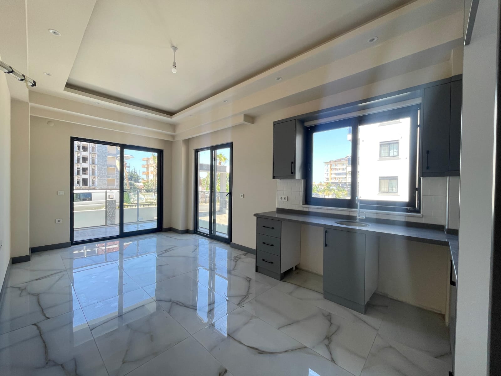 Квартира 1+1 в комплексе Armoni в 100 метрах от моря в Кестеле, Алания - Фото 28