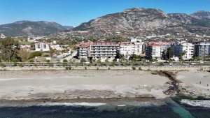 Премиум апартаменты 1+1 на первой линии в комплексе Oxo Beach в Кестеле, Алания - Фото 2