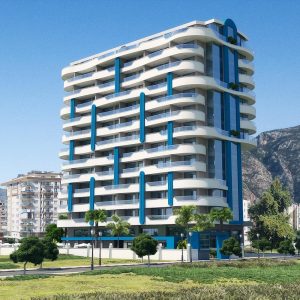 Квартира в Алании 1+1 в премиум комплексе Kucuker в Махмутларе