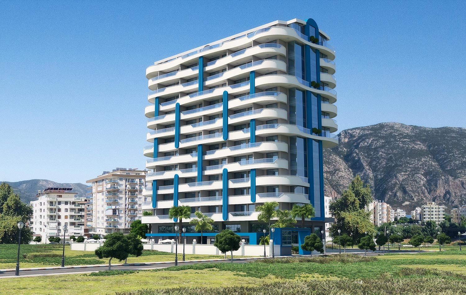 Квартира в Алании 1+1 в премиум комплексе Kucuker в Махмутларе - Фото 1