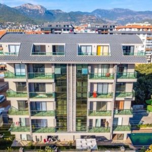 Меблированный дплекс 2+1 в комплексе Silence Park в Оба, Алания