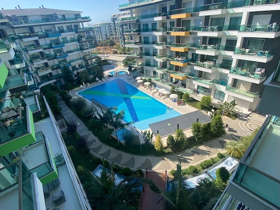 Квартира 2+1 в Konak Seaside Resort, Каргыджак — 300 м до моря - Фото 1