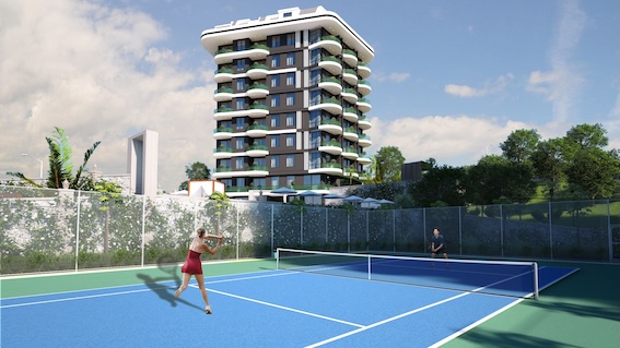 Квартира в Турции 1+1 в комплексе Toprak Shine в Демирташе, Алания - Фото 7