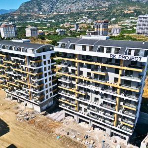 Перспективная квартира 1+1 в комплексе RK project в Махмутларе, Алания