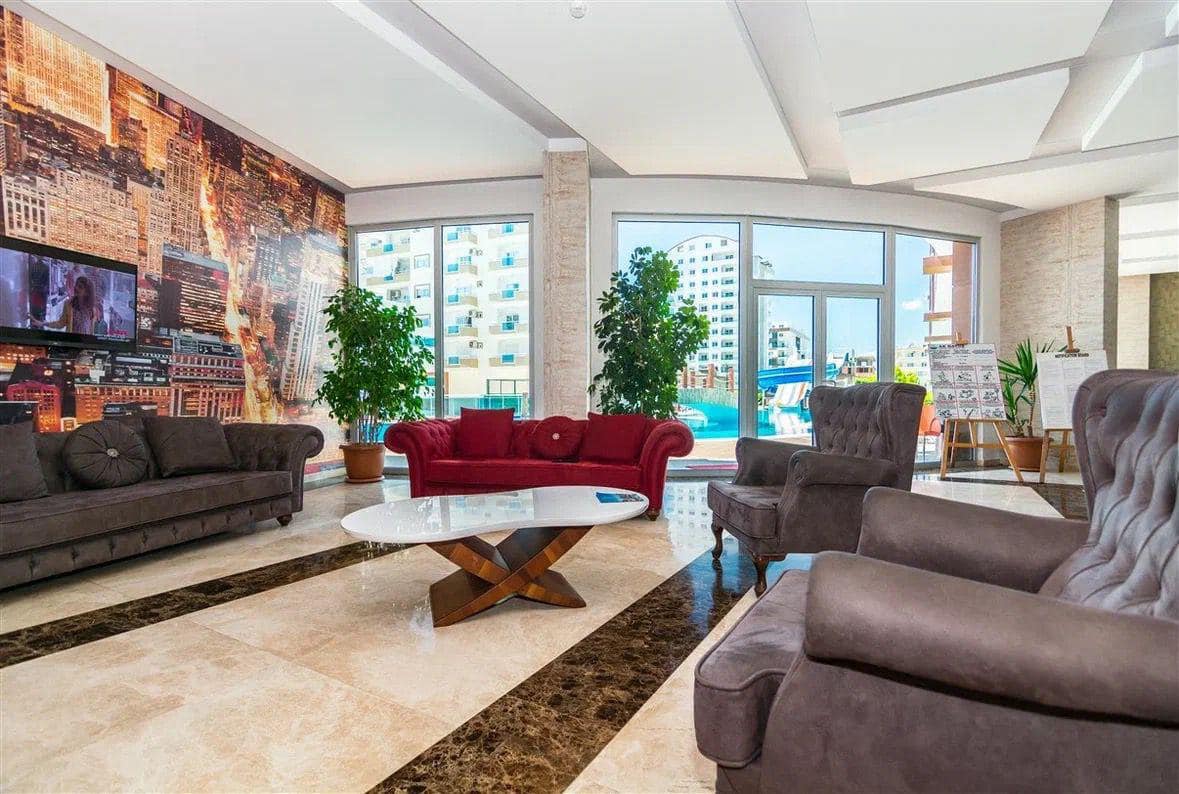 Квартира в Алании (Махмутлар) 1+1 в комплексе Lumos Residence - Фото 4