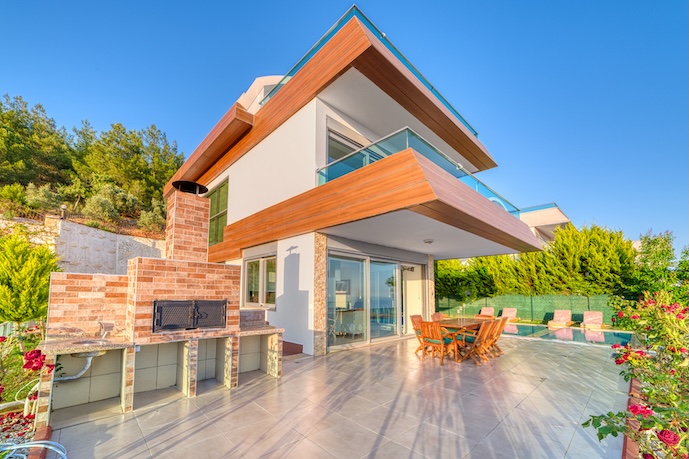 Роскошная вилла 5+1 в Бекташе, Алания - Фото 1