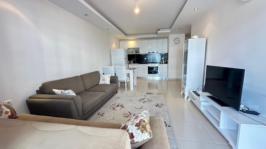 Уютная квартира 1+1 в комплексе Aura Blue в Кестеле, Алания - Фото 9