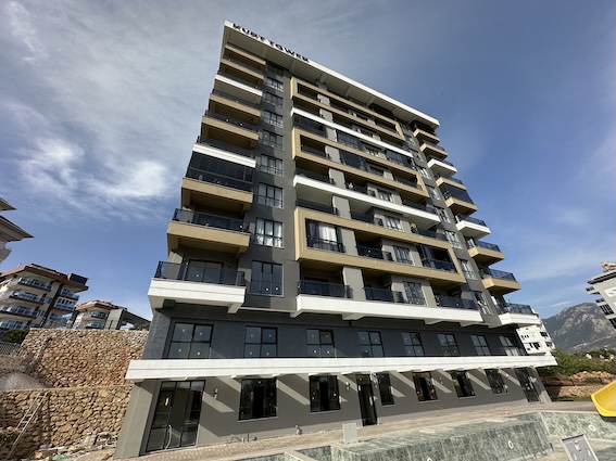 Современная квартира 1+1 в комплексе Kurt Tower в Тосмуре, Аланья - Фото 2