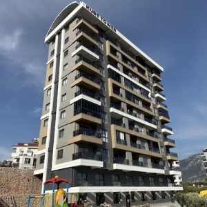 Современная квартира 1+1 в комплексе Kurt Tower в Тосмуре, Аланья