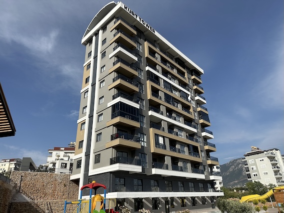 Современная квартира 1+1 в комплексе Kurt Tower в Тосмуре, Аланья - Фото 1