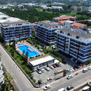 Прекрасная квартира 3+1 в комплексе Rising Blue в Кестеле