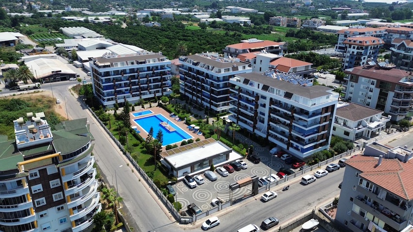 Прекрасная квартира 3+1 в комплексе Rising Blue в Кестеле - Фото 1