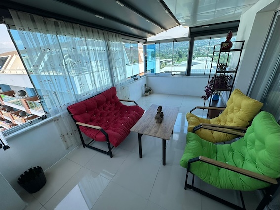 Прекрасная квартира 3+1 в комплексе Rising Blue в Кестеле - Фото 8