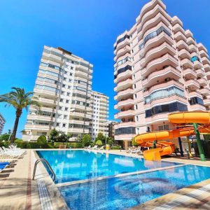 Квартира 2+1 в 200 метрах от моря в комплексе Cebeci 7 в Махмутларе