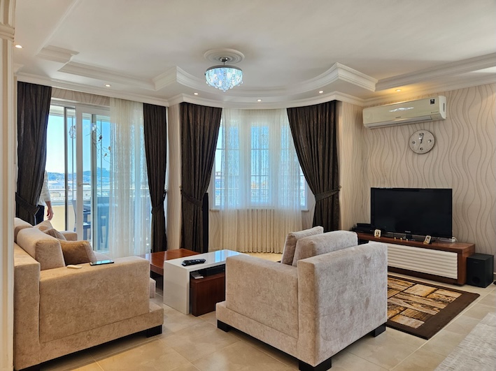 Просторная квартира 2+1 в комплексе Milan Residence в Махмутларе, Алания - Фото 13