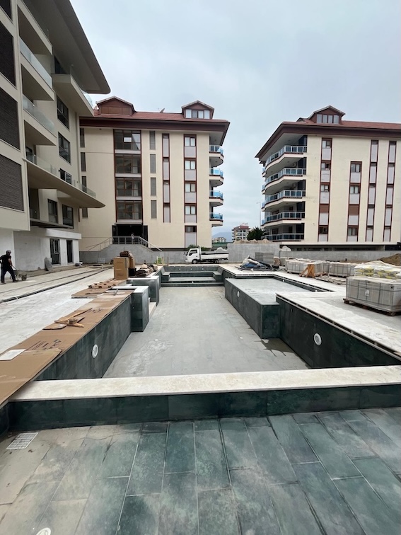 Премиум апартаменты 1+1 на первой линии в комплексе Oxo Beach в Кестеле, Алания - Фото 5