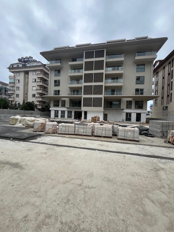 Премиум апартаменты 1+1 на первой линии в комплексе Oxo Beach в Кестеле, Алания - Фото 7