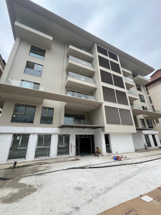 Премиум апартаменты 1+1 на первой линии в комплексе Oxo Beach в Кестеле, Алания - Фото 8