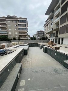 Премиум апартаменты 1+1 на первой линии в комплексе Oxo Beach в Кестеле, Алания - Фото 9