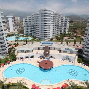 Просторная квартира 2+1 в комплексе My Marine Residence, Махмутлар