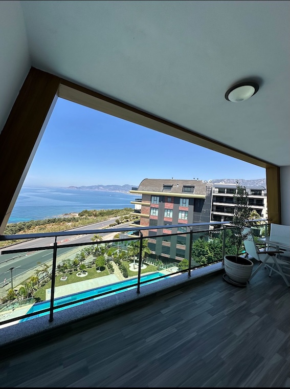 Элитная квартира 1+1 в комплексе Hexa Panora в Каргыджаке, Алания - Фото 25