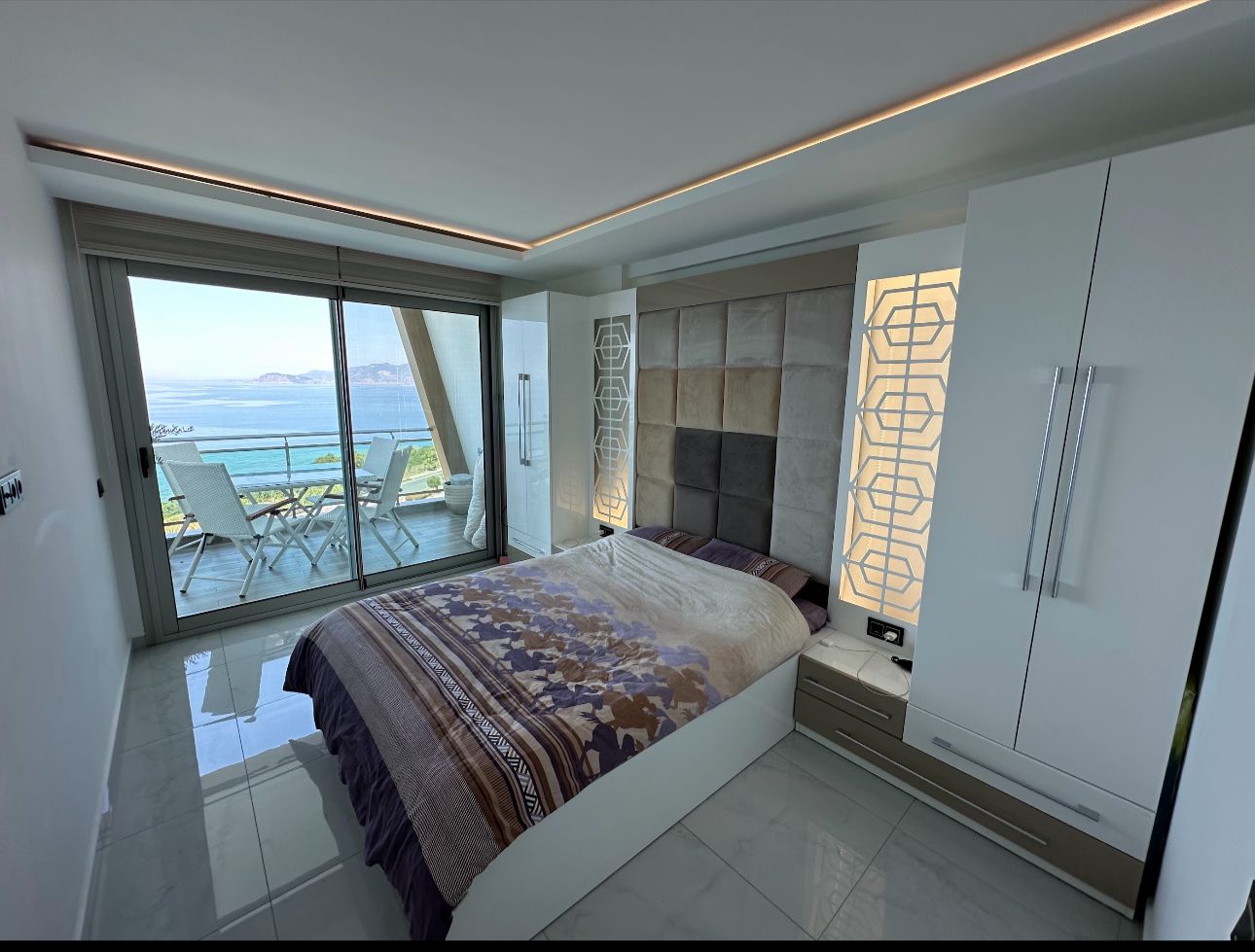 Элитная квартира 1+1 в комплексе Hexa Panora в Каргыджаке, Алания - Фото 36