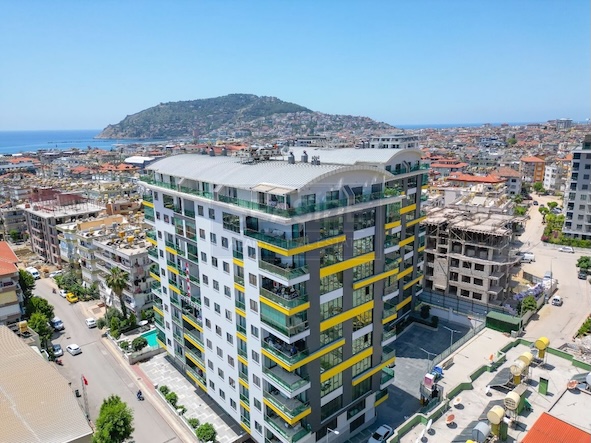 Апартаменты 2+1 в центре Алании в комплексе Konak Citi Towers - Фото 3