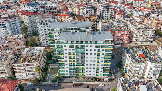 Апартаменты 2+1 в центре Алании в комплексе Konak Citi Towers - Фото 6