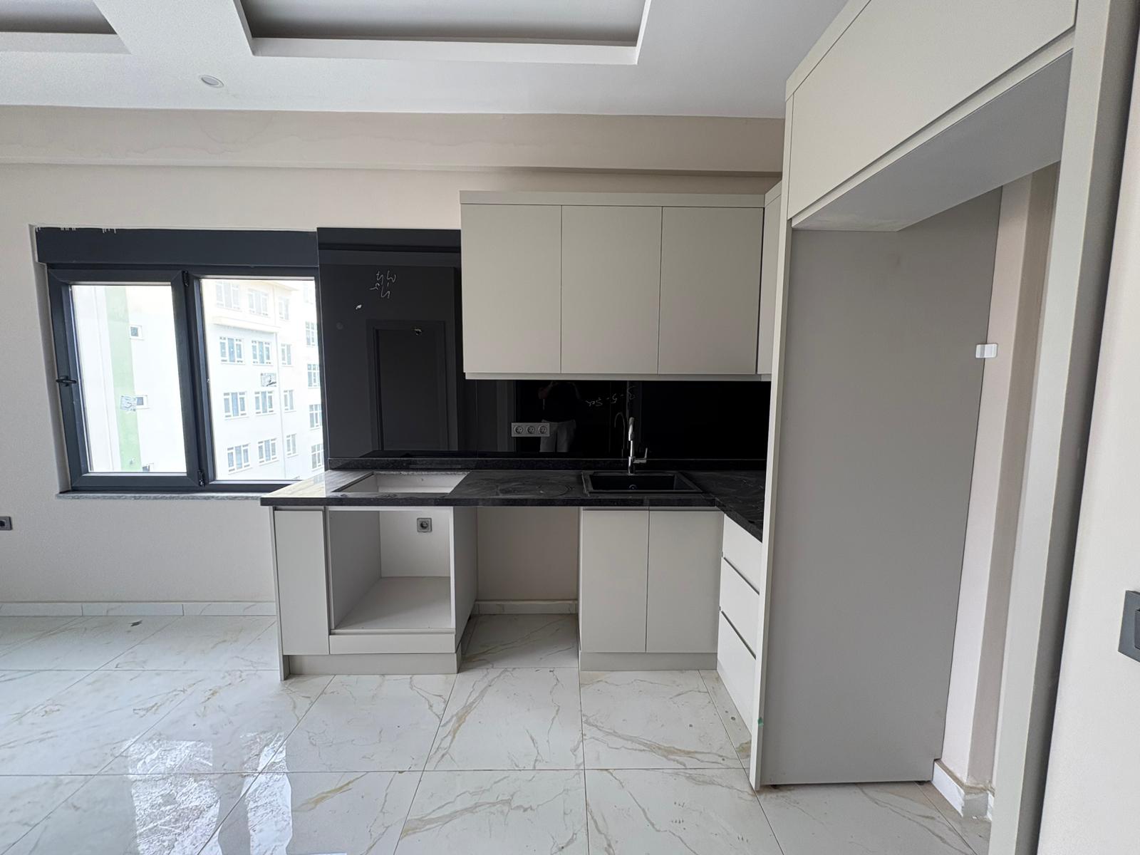 Недорогая квартира в комплексе Kurt Suite в Каргыджаке, Алания - Фото 15