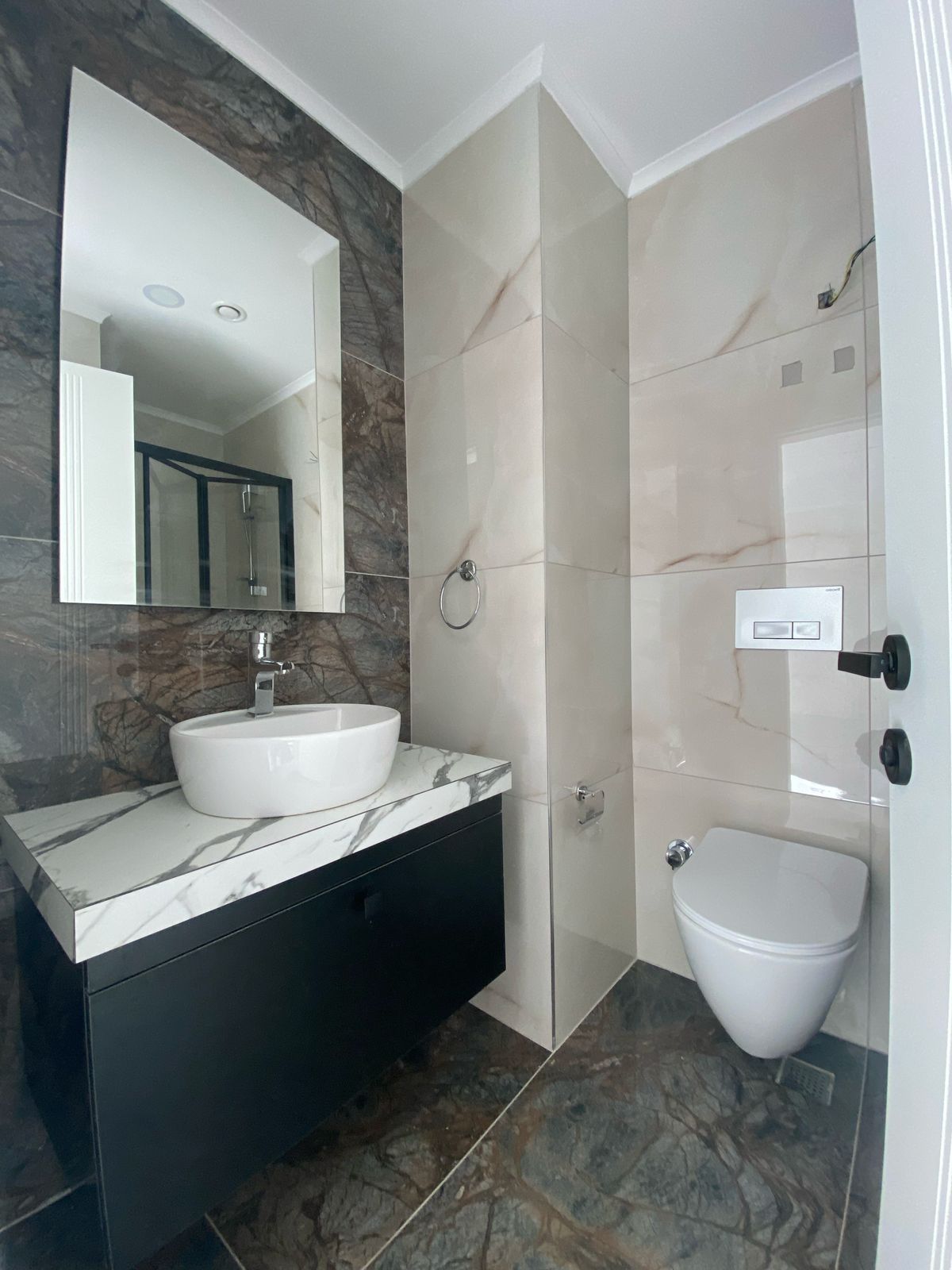 Видовая квартира 1+1 в комплексе Travok Tower в Махмутларе, Алания - Фото 13