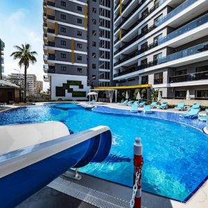 Роскошная квартира 4+1 в комплексе Kurt Safir Euro 21 в Махмутларе