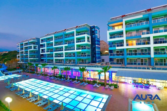 Уютная квартира 1+1 в комплексе Aura Blue в Кестеле, Алания - Фото 3