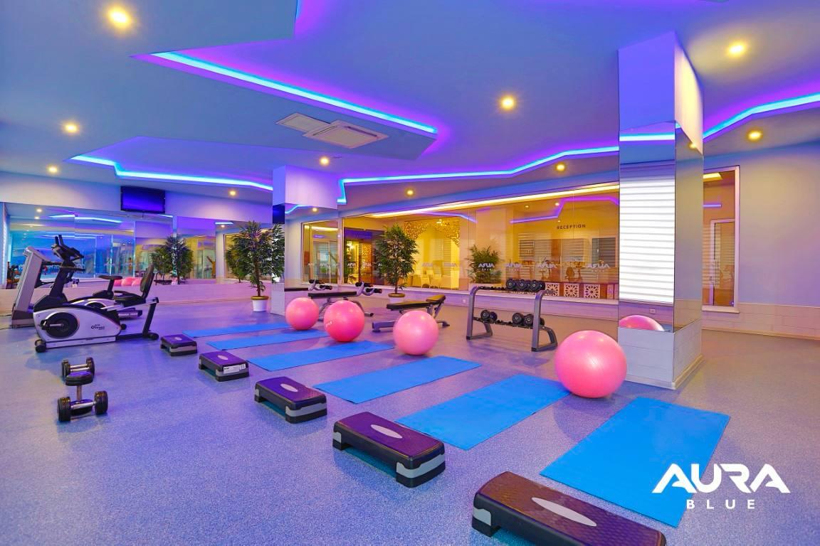 Уютная квартира 1+1 в комплексе Aura Blue в Кестеле, Алания - Фото 19