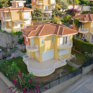 Вилла 4+1 в комплексе Olive Tree в живописном Каргыджаке, Алания