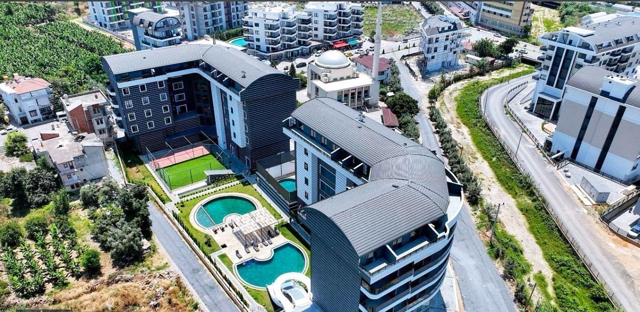 Апартаменты 2+1 по хорошей цене в комплексе Salam Sitesi в Каргыджаке, Алания - Фото 1