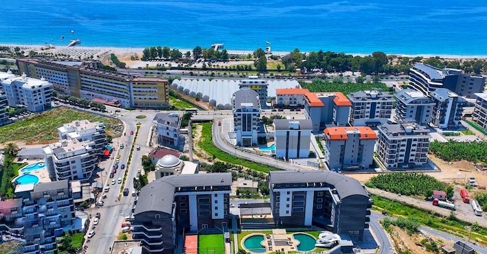 Апартаменты 2+1 по хорошей цене в комплексе Salam Sitesi в Каргыджаке, Алания - Фото 2