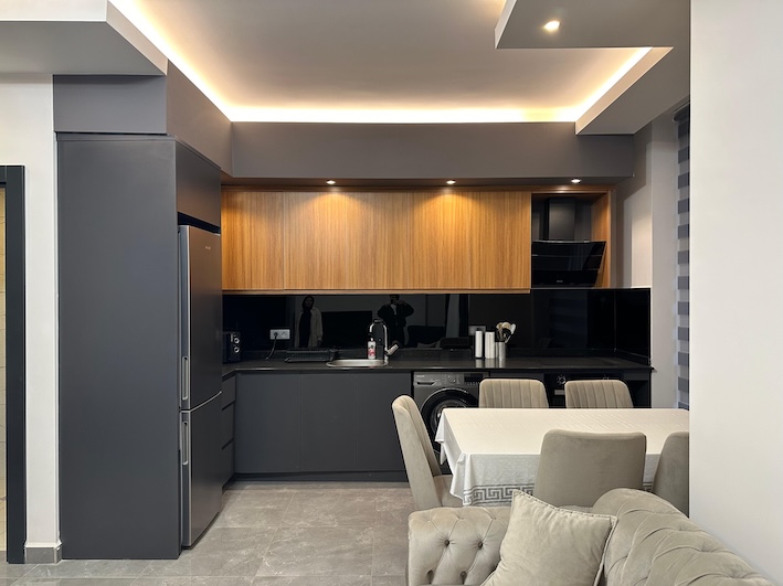 Меблированный дплекс 2+1 в комплексе Silence Park в Оба, Алания - Фото 10