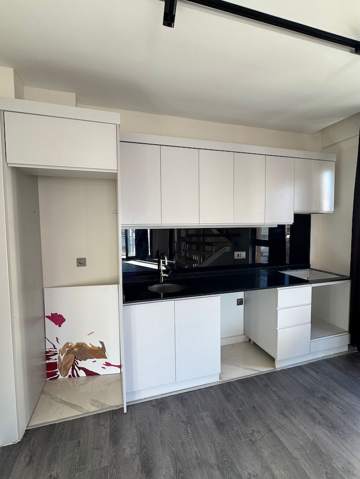 Дуплекс 2+1 в центре Аланьи у пляжа Клеопатра, 250 м от моря - Фото 4