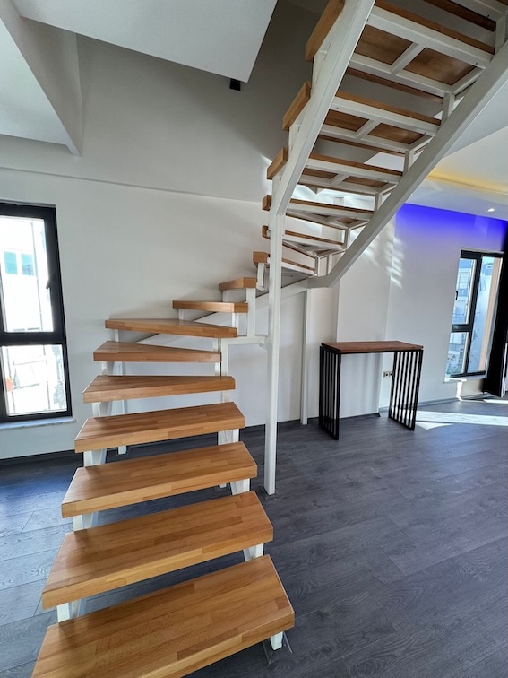 Дуплекс 2+1 в центре Аланьи у пляжа Клеопатра, 250 м от моря - Фото 12