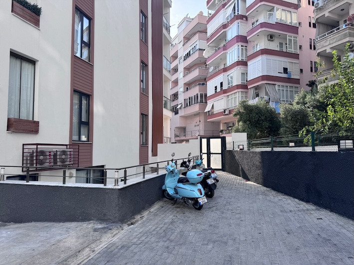 Дуплекс 2+1 в центре Аланьи у пляжа Клеопатра, 250 м от моря - Фото 2