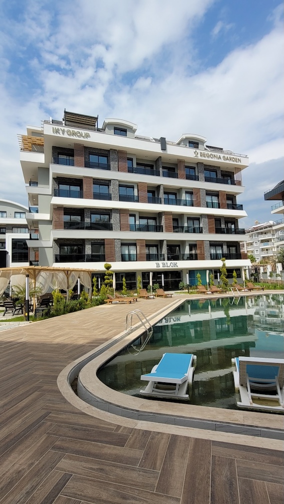 Апартаменты 1+1 в комплексе Begonia Garden в Оба, Алания - Фото 1