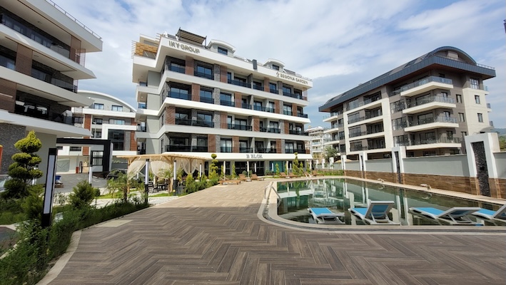 Апартаменты 1+1 в комплексе Begonia Garden в Оба, Алания - Фото 4